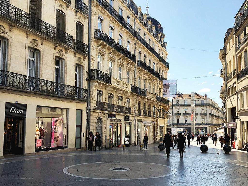 Le Havre De Paix Montpellierain - Terrasse Et Parking Prive Exterior foto